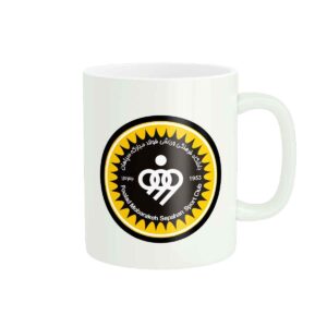 Ceramic Mug with Foolad Mobarakeh Sepahan Soccer Club Logo