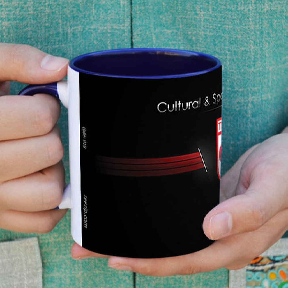 Sports Fan Mug – Tractor Football Club Logo Black