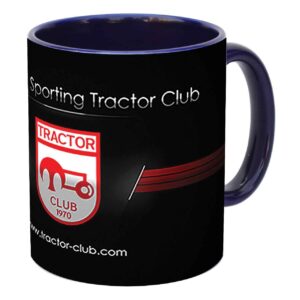 Ceramic Mug with Tractor Football Club Logo Black