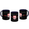 Sports Fan Mug - Tractor Football Club Logo Black