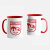 Sports Fan Mug - Tractor Football Club Logo Red & White