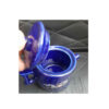 Ceramic Sugar Bowl with Lid Artistic Style Gol & Morgh