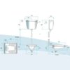Mariana Squat Toilet Cistern Flush Tank – High Efficiency Water Saver
