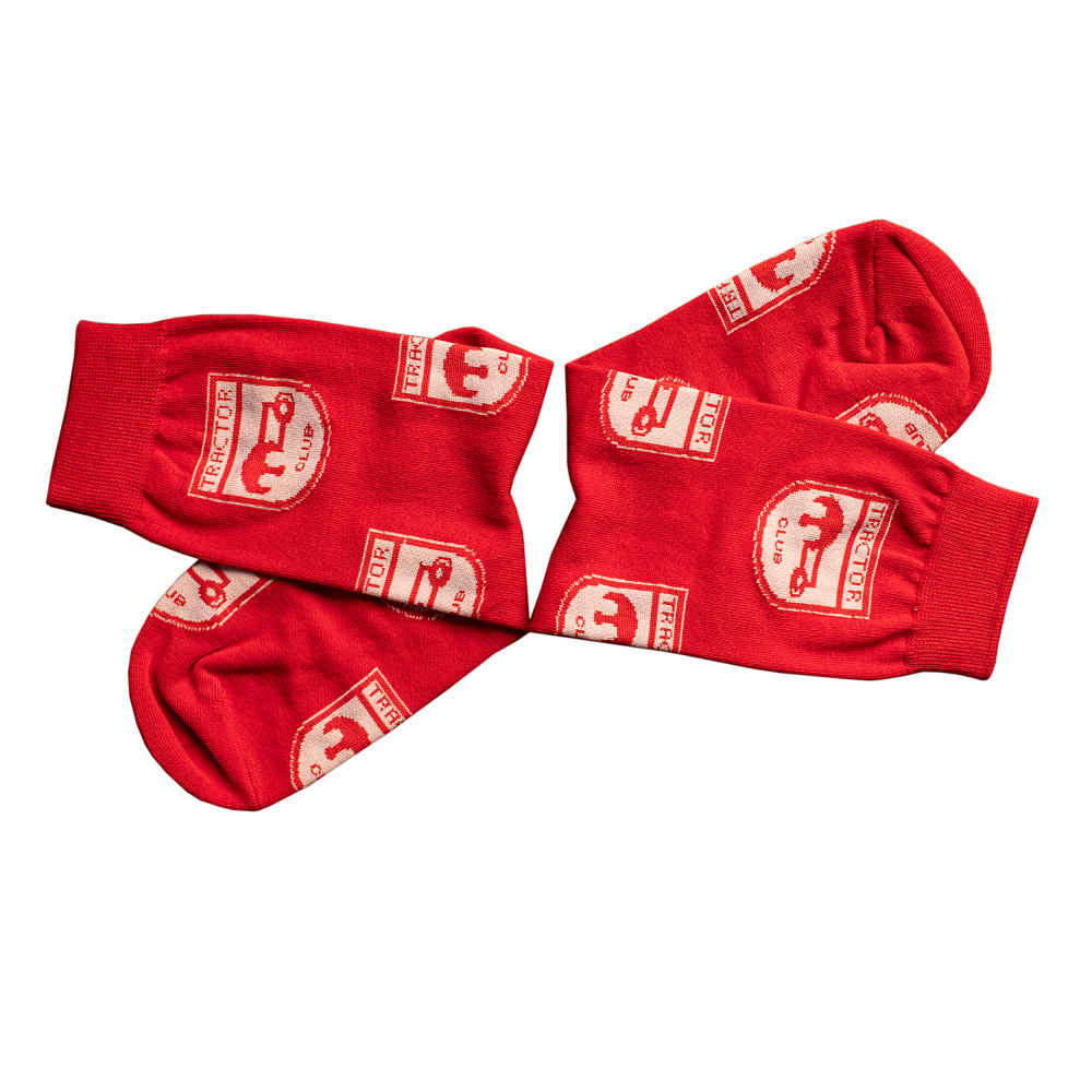 Crew Socks with Tractor Football Club Logo for Kids