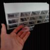 Plastic Drawers Storage Box with 15-Cabinet & 3 Rows