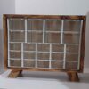 Elegant Wooden Box – Stylish Storage Solution with 23-Cabinet Plastic Drawers