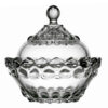 Glass Sugar Bowl with Lid Model Onyx
