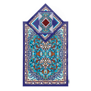 Islamic Prayer Mat Velvet Sajadah Lightweight with Traditional Style