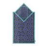 Islamic Prayer Mat Velvet Sajadah with Persian Tiles Design