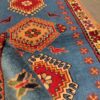 Authentic Persian Prayer Rug Hand-Knotted & Luxurious Sajada Diamond