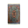 Authentic Persian Prayer Silk Rug Hand-Knotted & Luxurious Sajada Simin