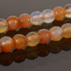 Islamic Agate Rosary Crafted with 101 Prayer Beads Tasbih Orange
