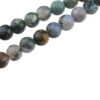 Islamic Agate Rosary Crafted with 33 Prayer Beads Tasbih Teal