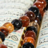 Islamic Agate Rosary Crafted with 101 Prayer Beads Tasbih Brown