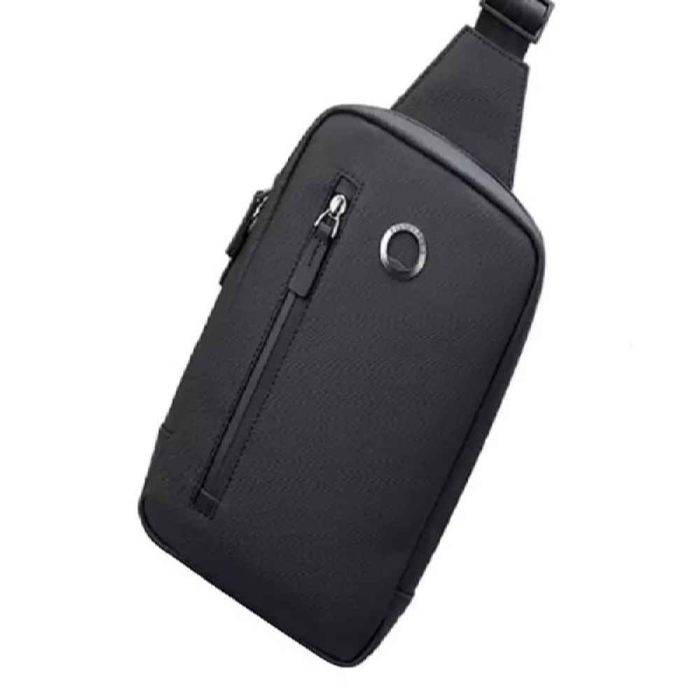 Leather Sling Shoulder Bag Ample-Capacity for Men & Women