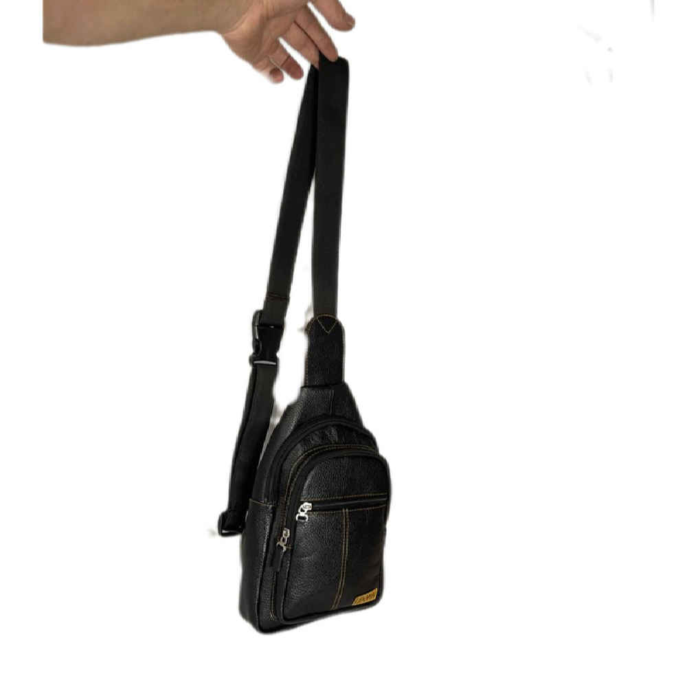 Leather Sling Shoulder Bag for Men & Women Model Lidoma