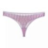 Lingerie Set Lace Bra & Thong With Dentelle Embroidery 2 pcs