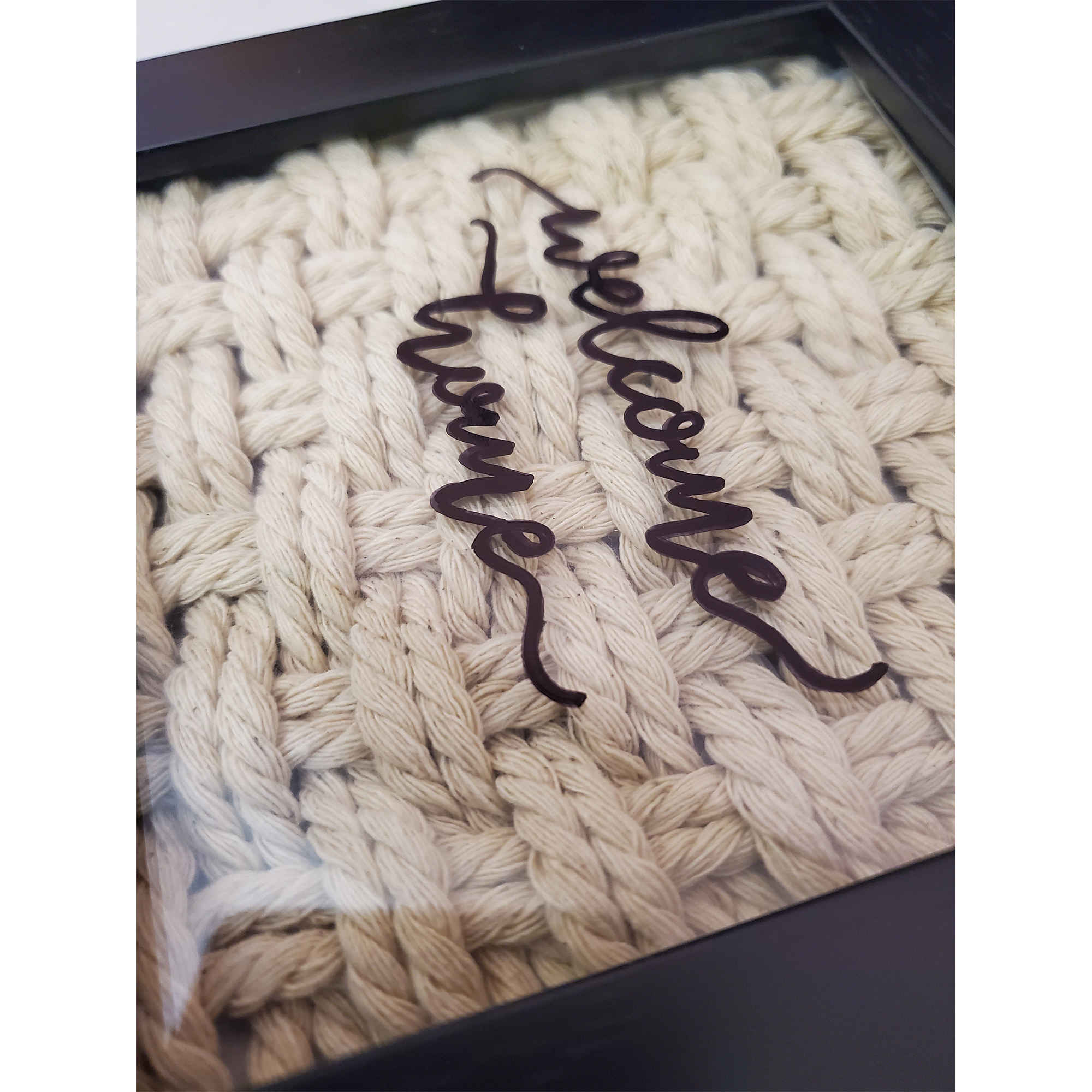 Decorative & Handcrafted Wall Key Holder Welcome Home