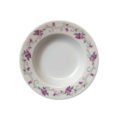 Melamine Dinnerware Plate Set – Dishwasher Safe (Pack of 6)