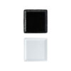 Melamine Plate Set, Microwave Safe, Square Shape, Pack of 3