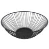 Metal Wire Fruit Basket Chic Round Shaped