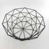 Metal Wire Fruit Basket Polygonal-Shaped Model Almas