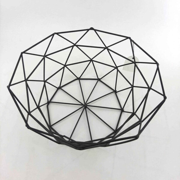 Metal Wire Fruit Basket Polygonal-Shaped Model Almas
