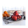 Metal Wire Fruit Basket Polygonal-Shaped Model Almas