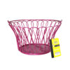 Metal Wire Fruit Basket With Mesh-Shaped Base