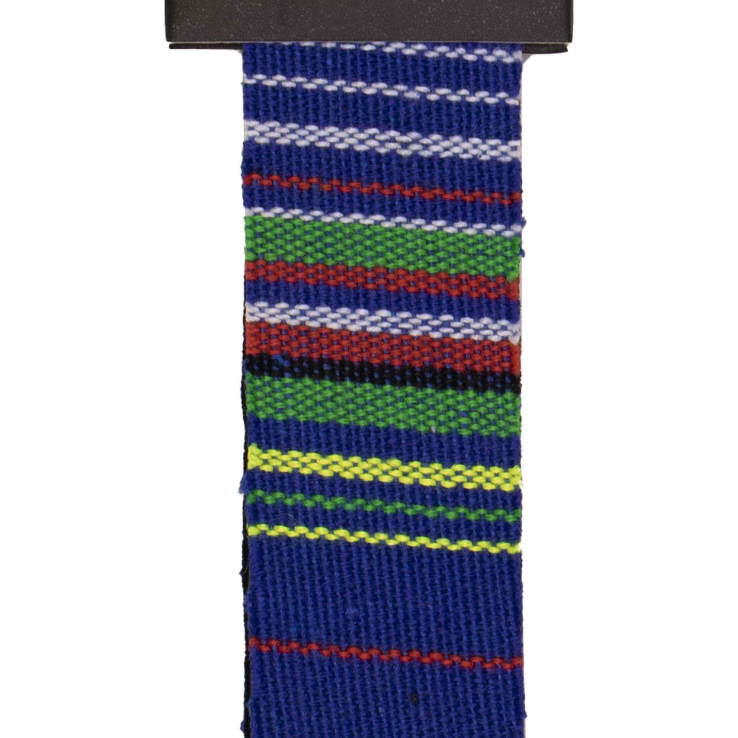 Glasses Strap – Traditional Striped Neoprene Fabric