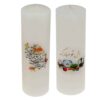 Pillar Candle Set – Cylindrical Design for Haft-Sin Table (2x)