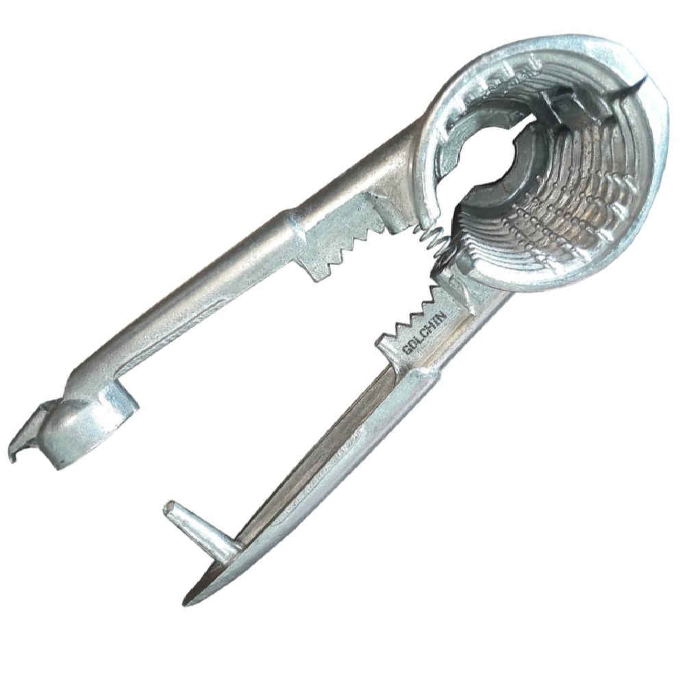 Versatile Handheld Nutcracker – Steel Metal Opener for Hazelnuts & More