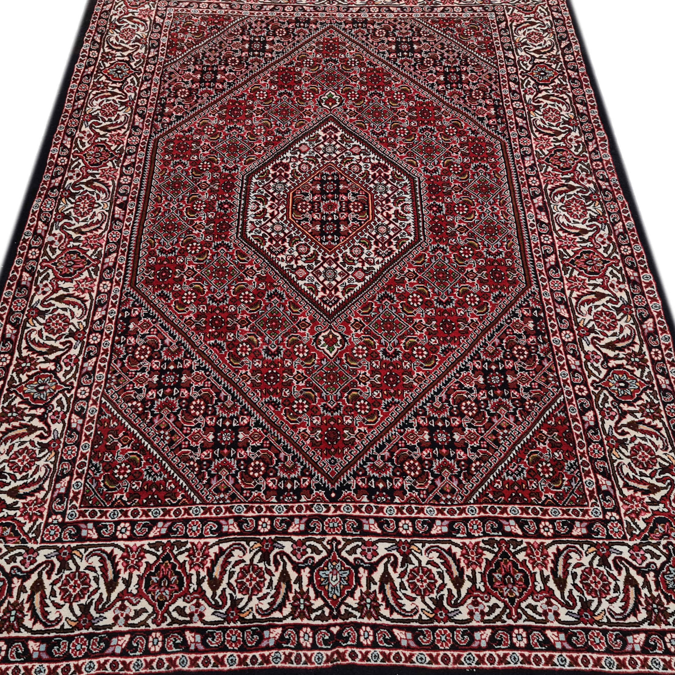 Persian Carpet Hand-Knotted Zanjan Masterpiece with Intricate Design