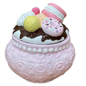 Polyester Jewelry Box With Sweets Design Model Macaron