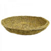 Handwoven Natural Wicker Basket Round Shape