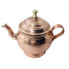Copper Saffron Infuser Teapot Handcrafted Using Hammering Technique