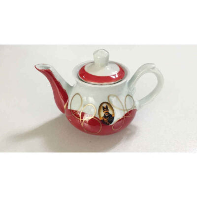 Saffron Infuser Teapot with Persian Qajari Design Model Shah Abbasi