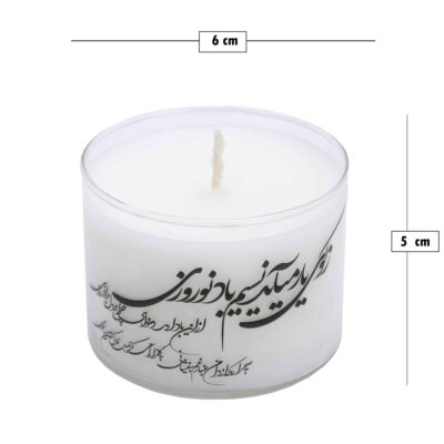 Scented Candle Jar – Great for New Year’s Eve Ambience (2x)