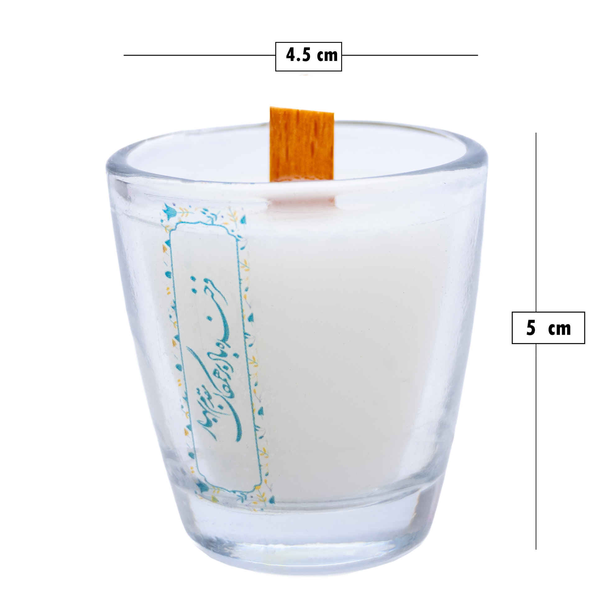 Scented Candle Jar – Festive Addition for Haft-Sin Setting (2x)