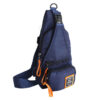 Canvas Sling Shoulder Bag with Multiple Compartments