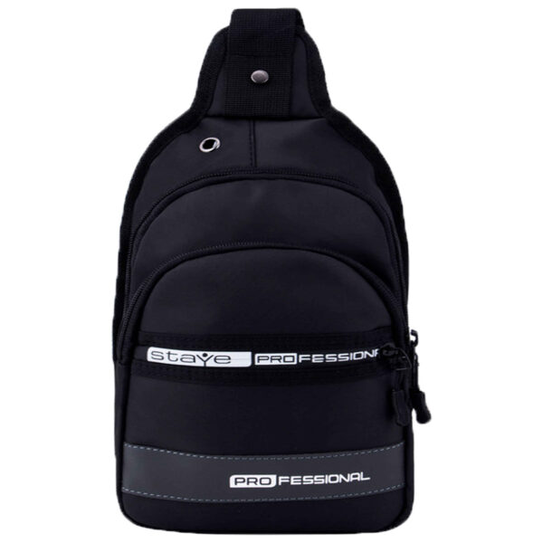 Canvas Sling Shoulder Bag with Multiple Compartments for Active Living