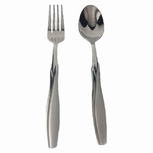 Stainless Steel Spoon and Fork Set Flatware 12 Pcs Model Perans