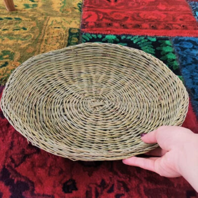 Natural Wicker Basket Handwoven ideal for Home Decor