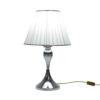 Accent Table Lamp with Fabric Tapered Lampshade Senator