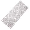 Table Runner Faux Leather with Chic Glitter Design