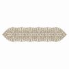 Table Runner Faux Leather with Chic Glitter Style