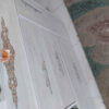 Table Runner Faux Leather with Delicate Glitter Design