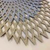 Table Runner Faux Leather with Elegant Glitter Design