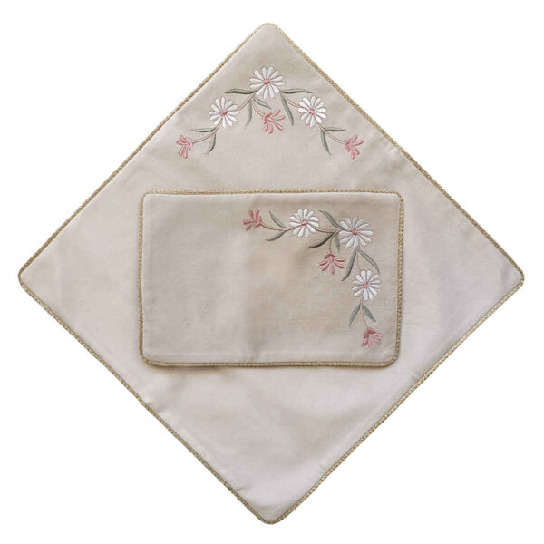 Travel Prayer Mat for Muslim Pocket Sized & Portable Sajada Embroidered