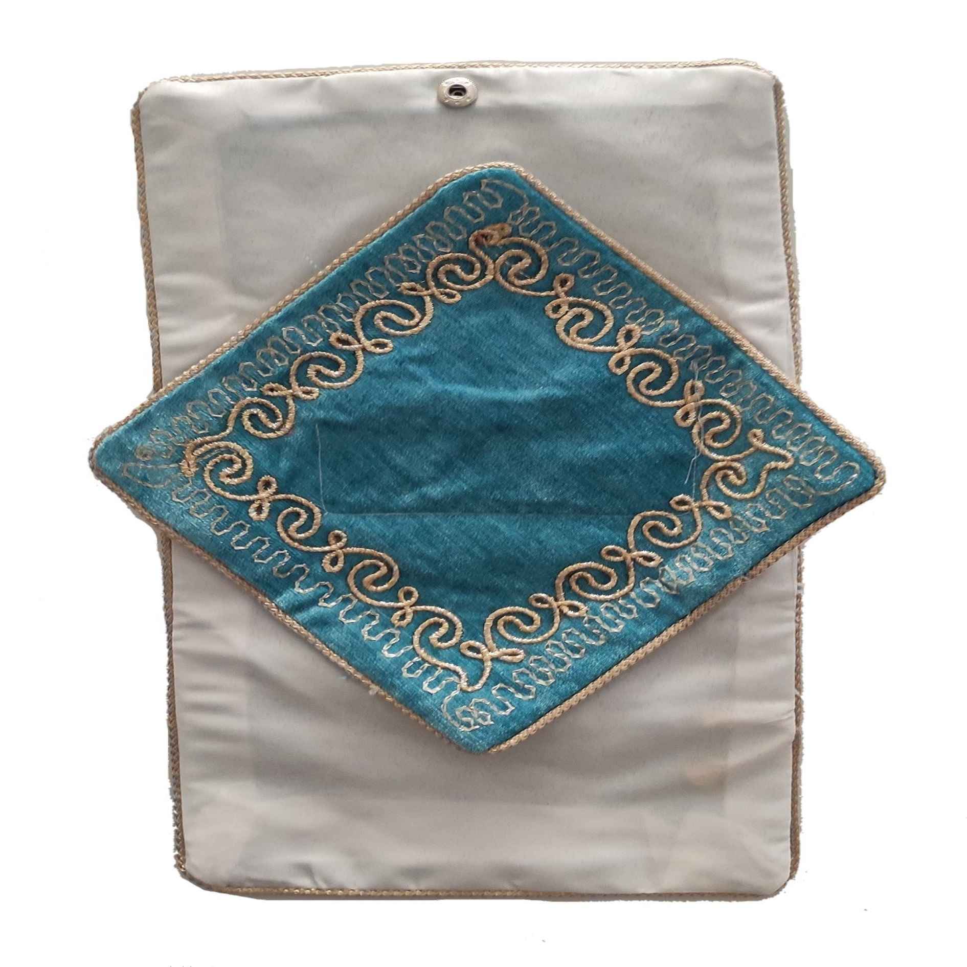 Travel Prayer Mat for Muslim Pocket Sized & Portable Sajada Bahare